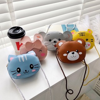 Túi đeo chéo trẻ em kiểu Hàn Quốc Túi đeo chéo da PU