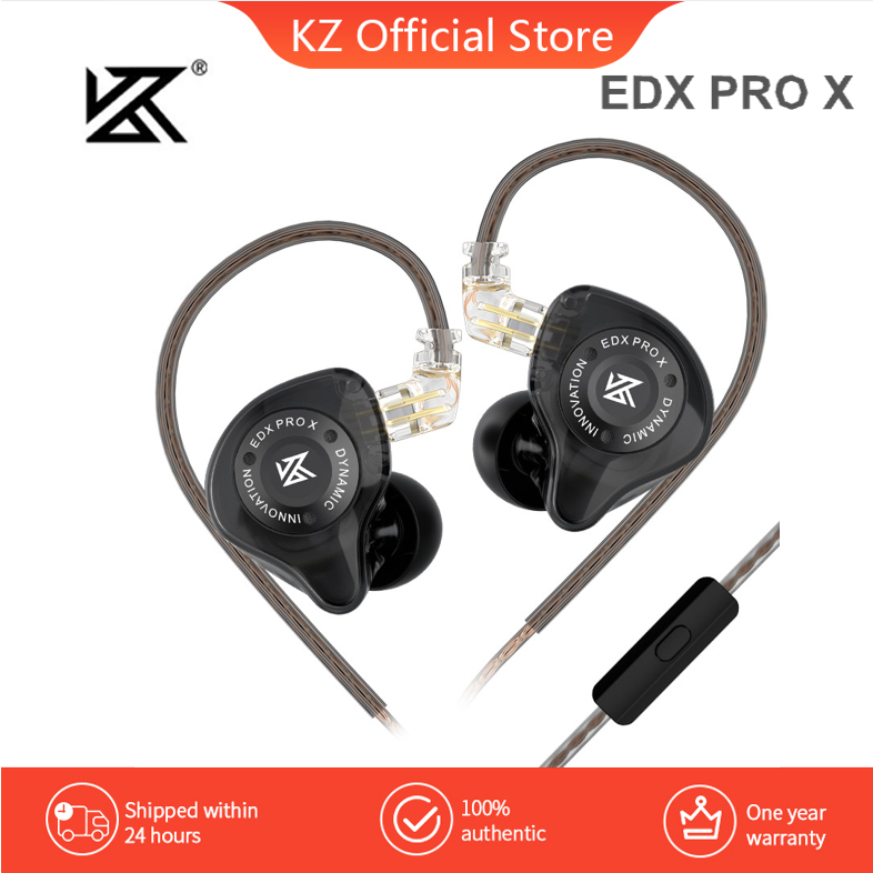 Kz Tai Nghe Nhét Tai edx pro x ultra Có mic Âm Thanh hifi Sống Động Chất Lượng Cao