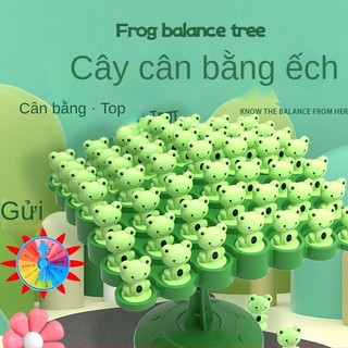 Cân bằng ếch , đồ chơi xếp hình cây cân bằng