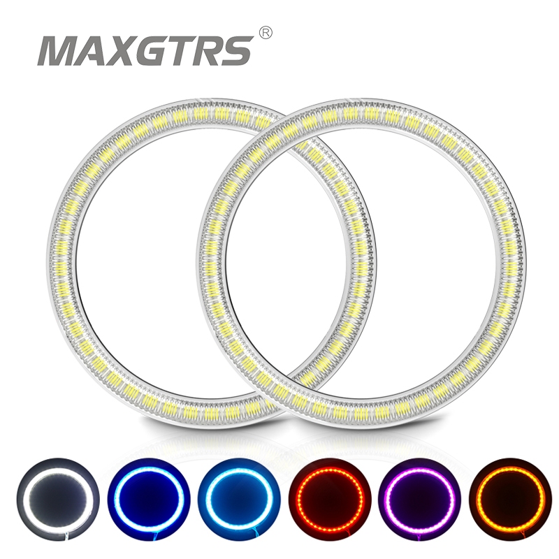 Maxgtrs Set 2 Đèn Pha led Sương Mù drl 3528 Chuyên Dụng Cho Xe Mô Tô / Xe Hơi