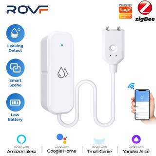 Zigbee cảm biến rò rỉ nước thông minh rovf báo động thông minh