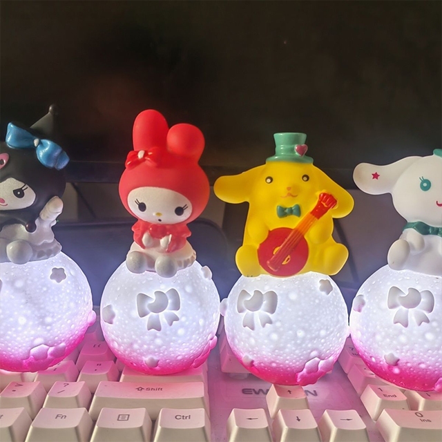 Kuromi cinnamoroll Đồ Chơi Phát Sáng "i love you"