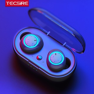 Tai nghe nhét tai không dây TECSIRE TWS bluetooth 5.0 tích hợp mi cờ rô chất lượng cao