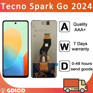 Màn hình lcd cảm ứng thay thế cho tecno spark go 2024 bg6 lcd