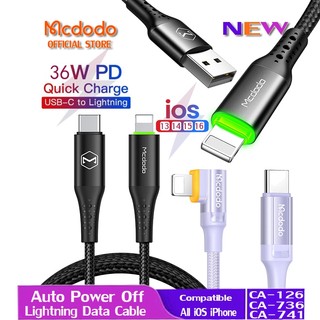 Dây Cáp Sạc Nhanh Mcdodo  Đầu USB Type-C/L Micro USB Cho Điện Thoại fro táo