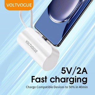 Pin Sạc Dự Phòng 5000mah mini Cho iphone Và type-c