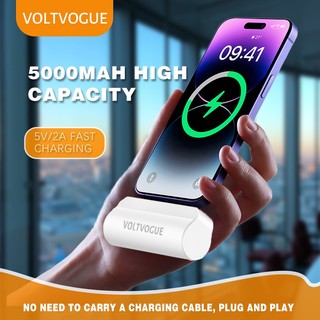 Pin Sạc Dự Phòng 5000mah mini Cho iphone Và type-c