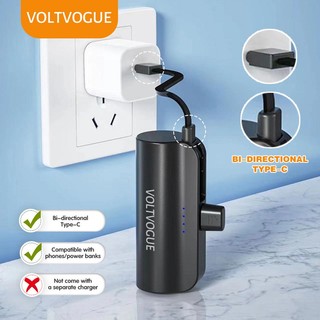 Pin Sạc Dự Phòng 5000mah mini Cho iphone Và type-c