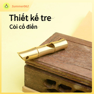 Còi đồng cổ điển, còi đồng nguyên chất thủ công, còi sinh tồn, còi kim loại decibel cao, còi cấp cứu khẩn cấp
