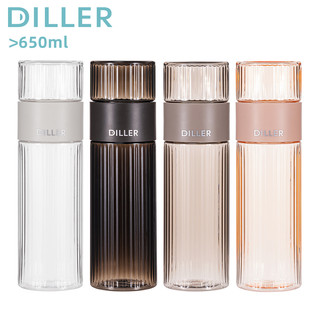 Bình Đựng Nước Trà Có Bộ Lọc Chống Rò Rỉ 650ml d2410