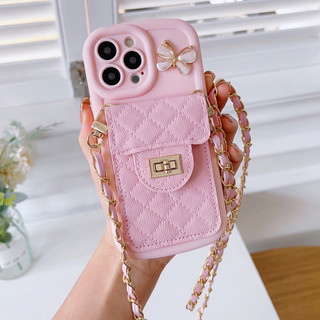 dây đeo Điện Thoại Ốp Lưng Hình Chiếc Ví Hình Con Bướm Cho iphone 15 promax 15 14 13 12 11 pro xs max 7 8plus