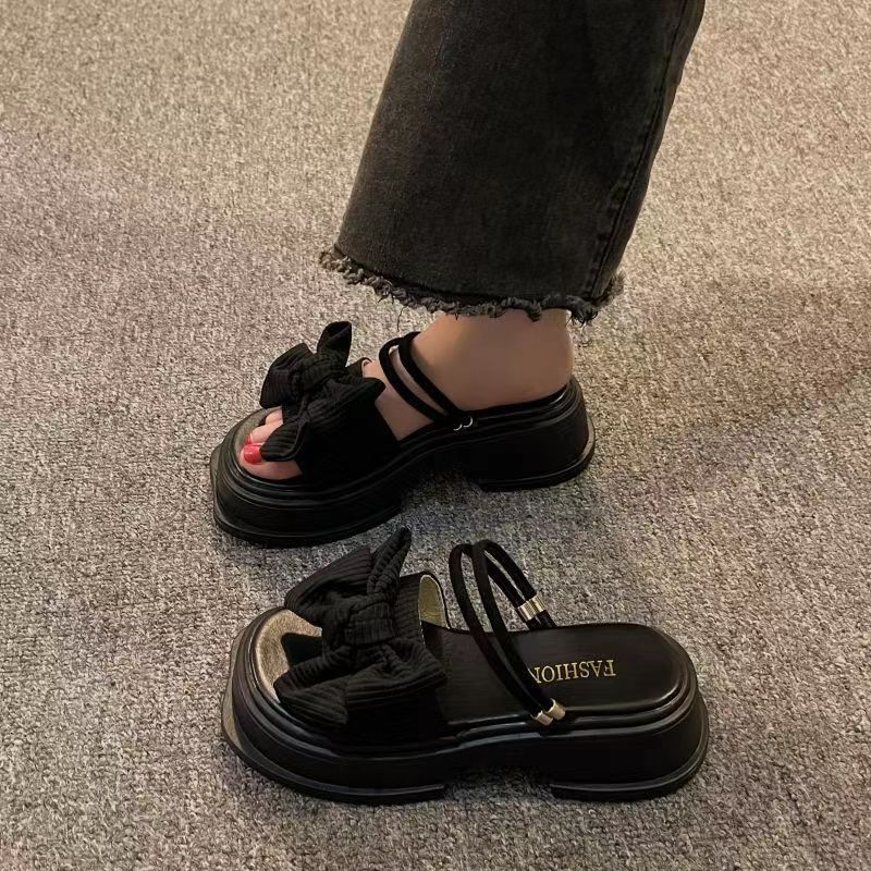 Sandal Đế Dày Thời Trang Mùa Hè 2023 Mới Cho Nữ