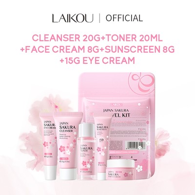 Laikou Bộ Kem Chống Nắng spf50 Chống Lão Hóa Làm Sáng Da