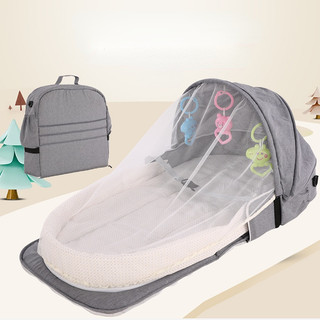 [Bán Nóng] Nôi cho bé gấp gọn,nôi em bé sơ sinh bằng vải gọn nhẹ tiện di chuyển HDbabies