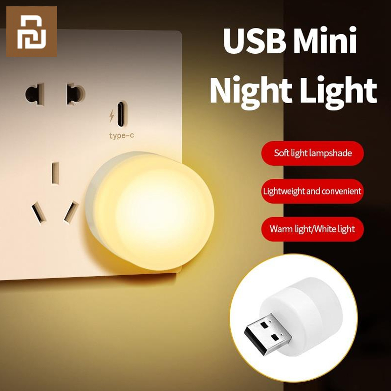 Xiaomi YouPin Đèn LED Đọc Sách Mini Bỏ Túi 5V 1W Cổng Sạc USB Tiện Dụng