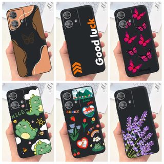 Ôp Điện Thoại Silicon Dẻo Họa Tiết Bươm Bướm / Khủng Long Dễ Thương Cho motorola edge 40 neo xt2307-1 moto edge 40 xt2303-2