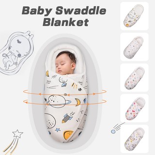 Chăn ủ kén cho bé chống giật mình Túi Ngủ cotton Chăn quấn cho bé ủ kén cho bé sơ sinh Bông 0-6 tháng Phóng to hỗ trợ cổ