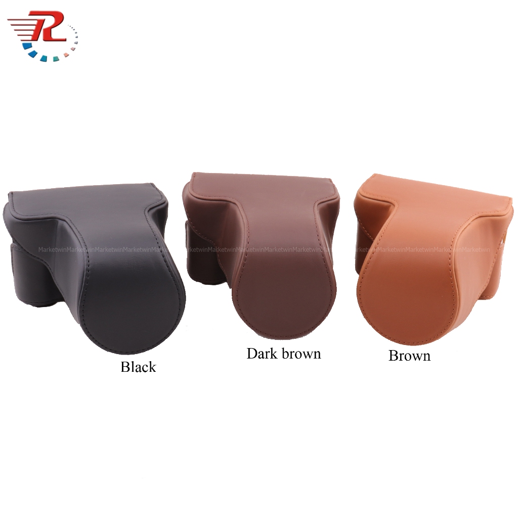 Túi đựng máy ảnh da Pu Fr FujiFilm XA10 có dây đeo