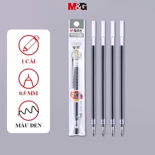 Văn phòng phẩm M & G 0,5mm Đen Trung tính Nạp đạn Bút chữ ký Nạp nước nạp lại Q7 / 6600 / 33109 Gói đơn áp dụng