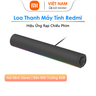 Loa bluetooth máy tính xiaomi youin redmi với rgb hiệu ứng âm thanh đa hiệu ứng thích hợp cho âm nhạc, trò chơi, phim ảnh