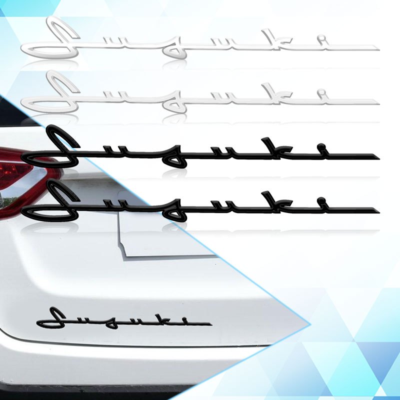 Sticker Kim Loại 3D Trang Trí Xe Hơi Suzuki Jimny 2007-2021 JB23 JB43 JB64 JB74 Auto Logo 1970
