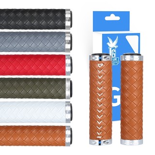 Vỏ Bọc Tay Lái Xe Đạp Bằng Da Sợi Nhỏ Hai Khóa Chống Trượt