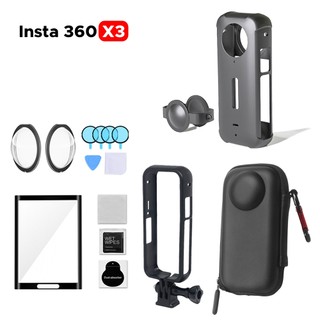 Hộp Đựng Kính Cường Lực Bảo Vệ Màn Hình Máy Ảnh Bằng eva Và silicone Cho insta360 x3 Ốp
