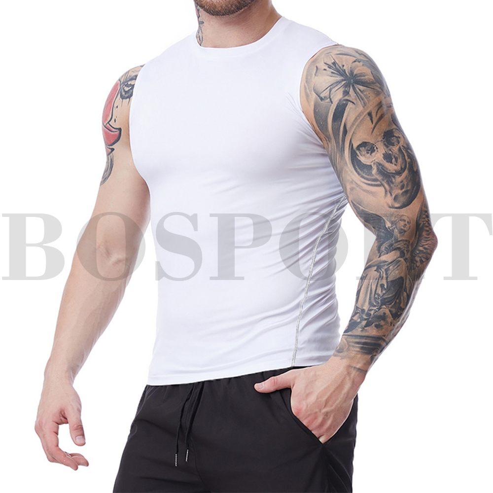 Bosport Áo Thun Thể Thao Ngắn Tay Siêu Nhẹ Nhanh Khô Cho Nam