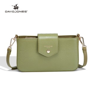 DAVID JONES Túi Đeo Chéo May Chần Thiết Kế Mới Cho Nữ