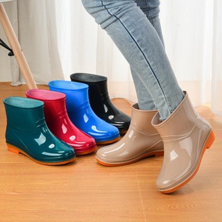 Ủng Đi Mưa Cổ Thấp Chống Trượt Thời Trang quần ủng lội nước ủng đi mưa người lớn