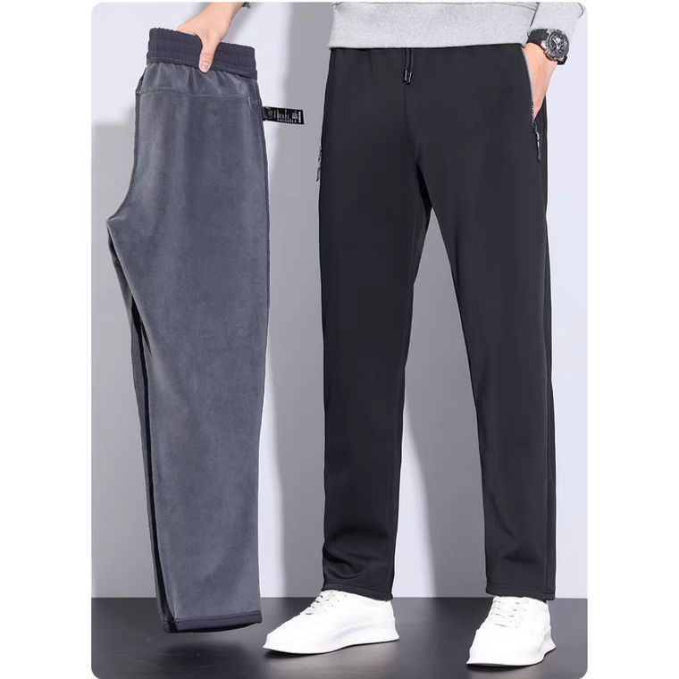 Hanlu Quần Legging Thể Thao Vải cotton Dày Ấm Áp Chất Lượng Cao Thường Ngày Cho Nam