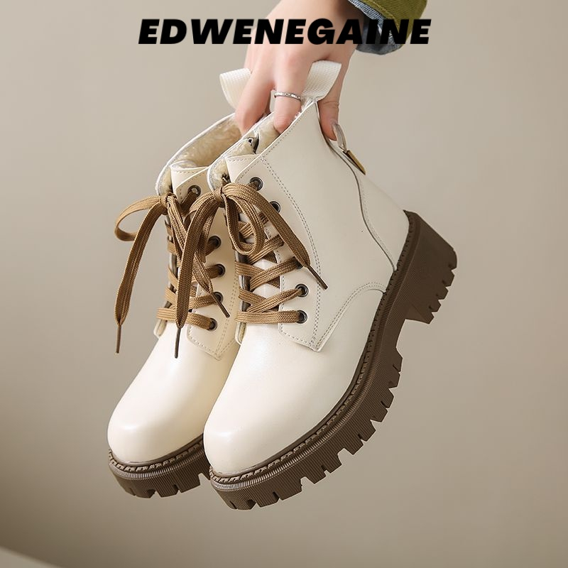 EDWENEGAINEgiày nữ boot nữ  Thời trang trăm mốt 2023 HOTSALE Đế êm Nổi bật Điểm nhấn Thời thượng FSX23B0MSX 46Z231117
