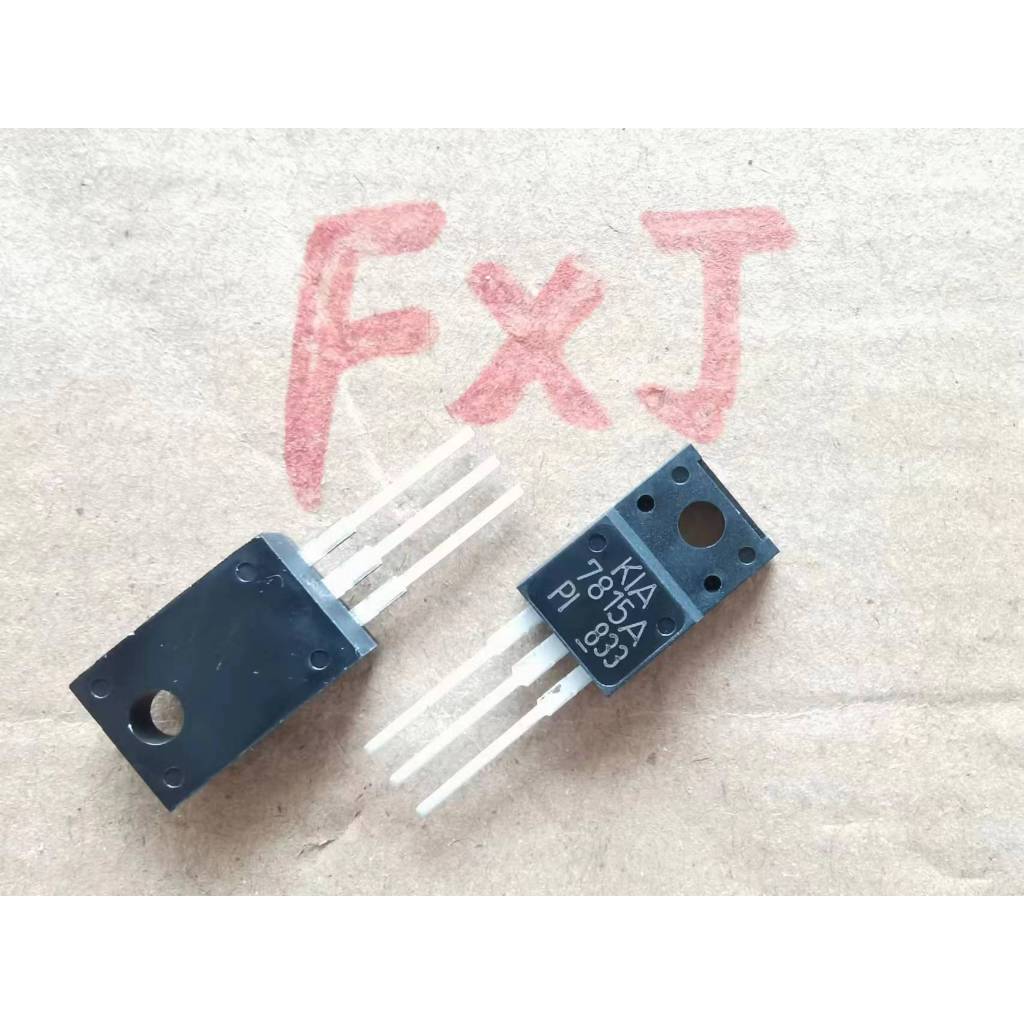 ((10 Chiếc) KIA7815A TO-220F Bao Bì Thương Hiệu Mới Chính Hãng KIA7815API-U / P Ống Điều Chỉnh Điện 