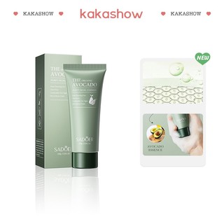 kakashow Sữa Rửa Mặt Làm Trắng Da, Quả bơ Lấy Sạch Bụi Bẩn Ngừa , Kiểm Soát Dầu, Dưỡng Ẩm Lấy Sạch Bụi Bẩn