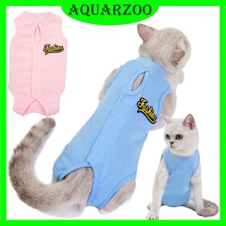 Bộ Đồ Bảo Vệ Chống Vi Khuẩn Cho Mèo Sau Khi Phẫu Thuật Size S-XL