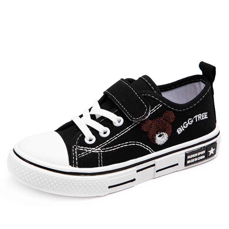 Giày Thể Thao Vải canvas Thiết Kế Mới Thời Trang Xuân Thu Dành Cho Bé