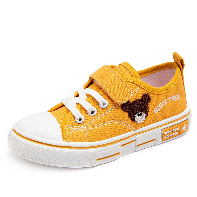 Giày Thể Thao Vải canvas Thiết Kế Mới Thời Trang Xuân Thu Dành Cho Bé