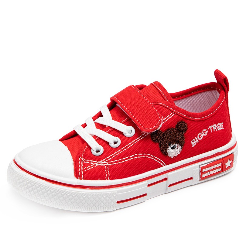 Giày Thể Thao Vải canvas Thiết Kế Mới Thời Trang Xuân Thu Dành Cho Bé