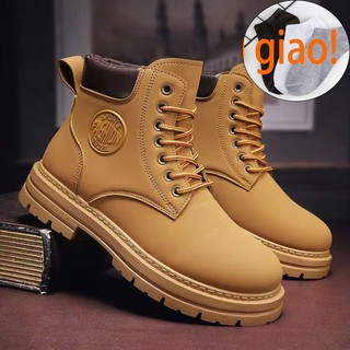Giày Bốt Martin giày bốt thời trang giày nam Đế Dày Phong Cách Anh Quốc Thời Trang Mùa Thu Cho Nam Và Nữ
