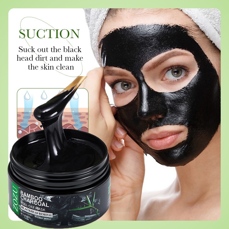 Mụn Đầu Đen Làm Sạch Sâu Se Khít Lỗ Chân Lông 100g Làm sạch sâu da loại bỏ mụn đầu đen làm trắng da mặt Mặt nạ mũi lột mụn đầu đen làm sạch sâu cho mọi loại da