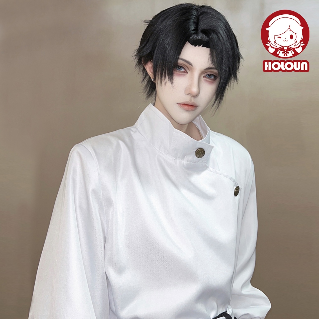 Holoun  jujutsu kaisen Cosplay Bộ Áo Khoác + Quần Hóa Trang Nhân Vật anime Mangaa okkotsu yuta Ngày halloween