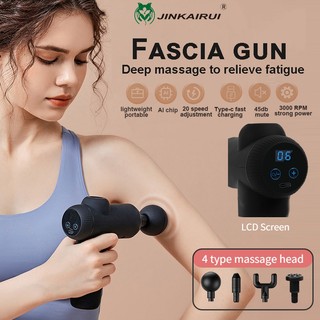 Jinkairui chuyên nghiệp cơ bắp thư giãn massage súng K1