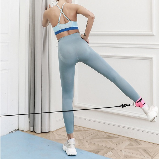 Đai Quấn Cổ Chân Móc Cáp Tập Mông, Đùi , Hỗ Trợ Tập Gym siêu hiệu quả
