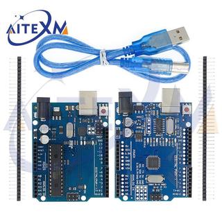 Bảng mạch uno r3 uno r3 ch340g+mega328p/atmega16u2+mega328p chip 16mhz chuyên dụng cho arduino uno r3