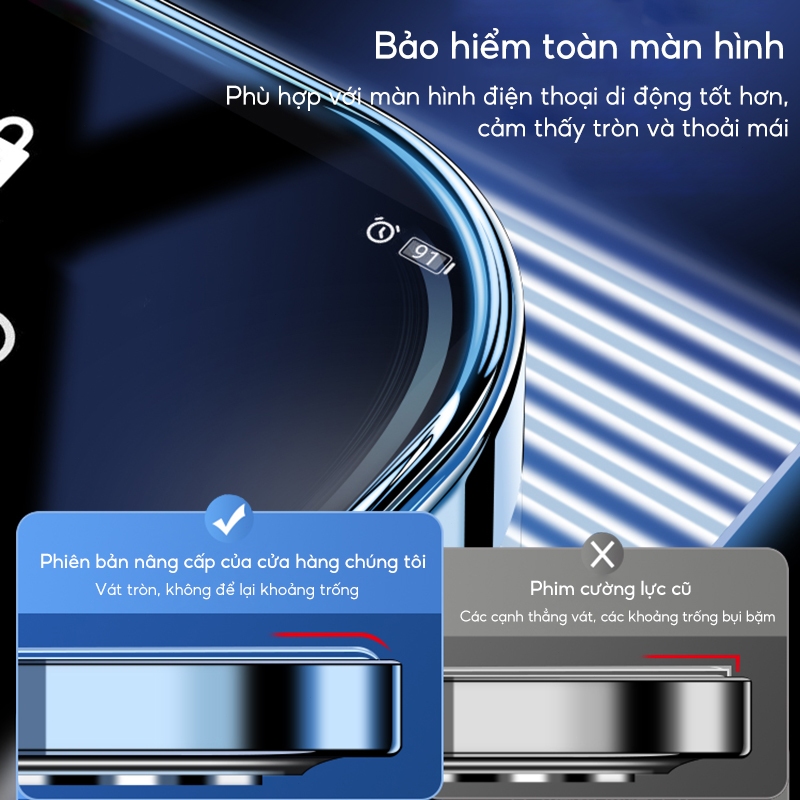 TBTIC Kính Cường Lực hd Bảo Vệ Màn Hình Riêng Tư Cho iphone 15 14 13 12 11 pro max plus xr x xs