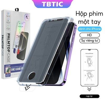 Kính cường lực TBTIC bảo vệ riêng tư thích hợp cho iphone 17 16 15 14 13 12 11 pro max plus xr x xs