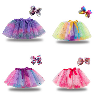 Chân Váy Xòe Tutu Hóa Trang Halloween Cho Bé Gái