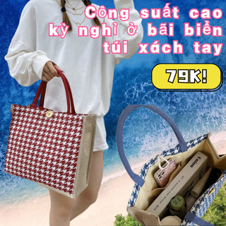 Túi xách vải canvas cỡ lớn trẻ trung hợp thời trang 2023 cho bạn nữ