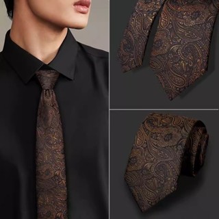 Thời Trang 7CM Nam Cà Vạt Paisley Cổ Dây Buộc Cho Cà Vạt Kinh Doanh Cổ Nam Cưới Cà Vạt Skinny