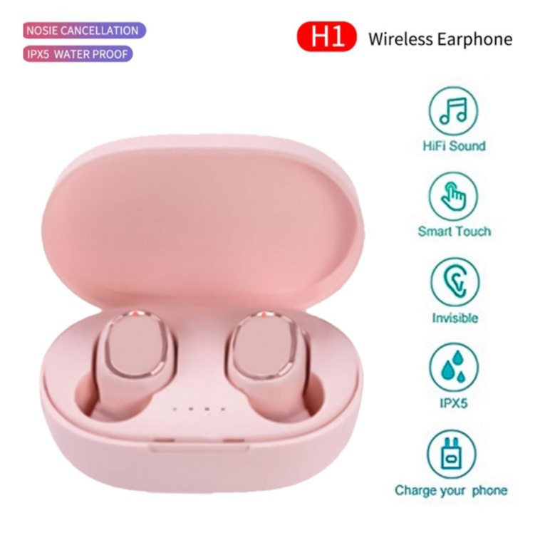 Hqai h1 tws Tai nghe không dây Phong Cách Thể Thao Cho Tất Cả Các Dòng phoneearpods